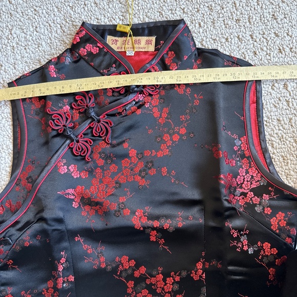 Handmade Chinese qipao top and skirt new with tag - Picture 8 of 12